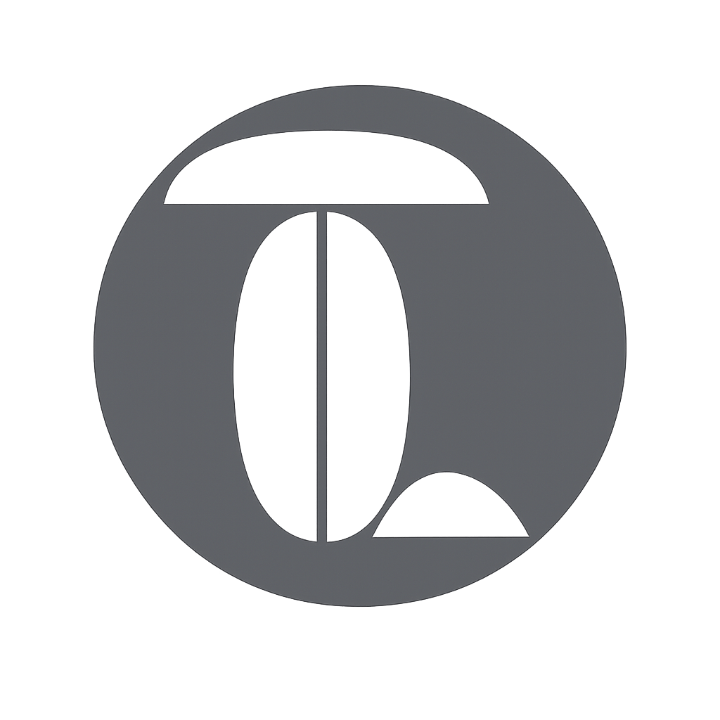 grayscale kohandatud t logo