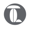 grayscale kohandatud t logo