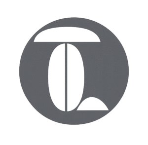 grayscale kohandatud t logo